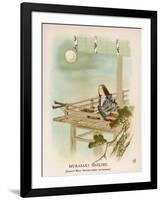 Murasaki Shikibu, Japanese Courtier and Author of the Classic Genji Monagatari-null-Framed Art Print