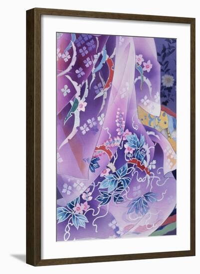 Murasaki-Haruyo Morita-Framed Art Print