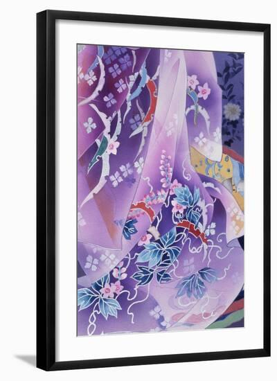 Murasaki-Haruyo Morita-Framed Art Print