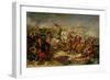 Murat Defeating the Turkish Army at Aboukir on 25 July 1799, C.1805-Baron Antoine Jean Gros-Framed Giclee Print