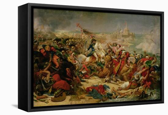 Murat Defeating the Turkish Army at Aboukir on 25 July 1799, C.1805-Baron Antoine Jean Gros-Framed Stretched Canvas