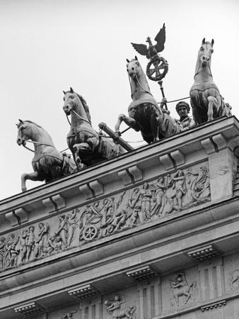 Statues on Top of Brandenburg Gate