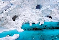 Huge Icebergs are on the Arctic Ocean to Ilulissat Fjord, Greenland-Murat Tellioglu-Photographic Print