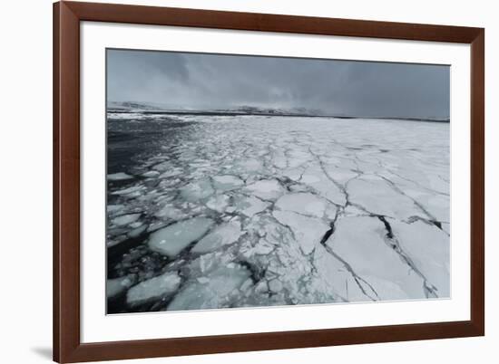 Murchison Bay, Murchisonfjorden, Nordaustlandet, Svalbard Islands, Norway.-Sergio Pitamitz-Framed Photographic Print