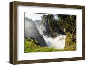 Murchison Falls (Kabarega Falls) on the Nile-Michael-Framed Photographic Print