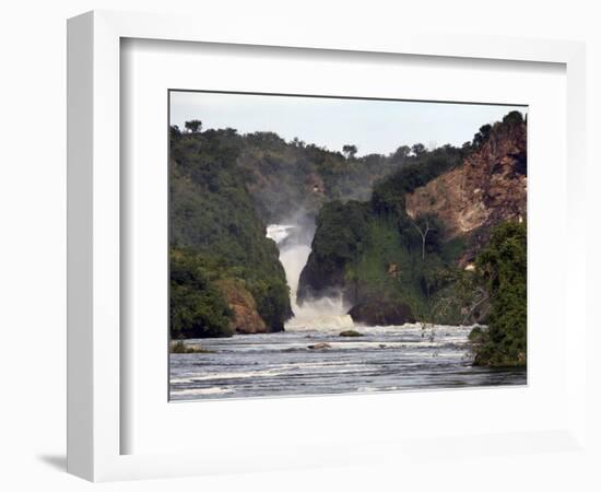 Murchison Falls, Murchison National Park, Uganda, East Africa, Africa-Andrew Mcconnell-Framed Photographic Print