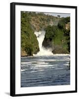 Murchison Falls, Victoria Nile, Uganda, East Africa, Africa-Groenendijk Peter-Framed Photographic Print