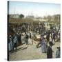 Murcia (Espagne), the Pig Market During a Fair, Circa 1885-1890-Leon, Levy et Fils-Stretched Canvas