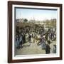 Murcia (Espagne), the Pig Market During a Fair, Circa 1885-1890-Leon, Levy et Fils-Framed Photographic Print