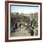 Murcia (Espagne), the Pig Market During a Fair, Circa 1885-1890-Leon, Levy et Fils-Framed Photographic Print