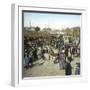 Murcia (Espagne), the Pig Market During a Fair, Circa 1885-1890-Leon, Levy et Fils-Framed Photographic Print