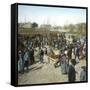 Murcia (Espagne), the Pig Market During a Fair, Circa 1885-1890-Leon, Levy et Fils-Framed Stretched Canvas
