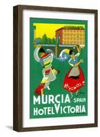 Murcia Hotel - Valencia Spain-Garay-Framed Art Print