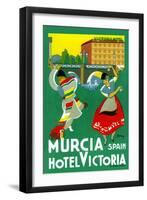 Murcia Hotel - Valencia Spain-Garay-Framed Art Print