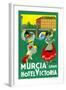 Murcia Hotel - Valencia Spain-Garay-Framed Art Print