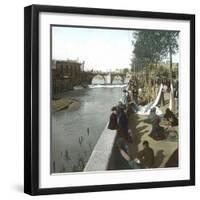 Murcia (Spain), the Banks of the Segura, Circa 1885-1890-Leon, Levy et Fils-Framed Photographic Print