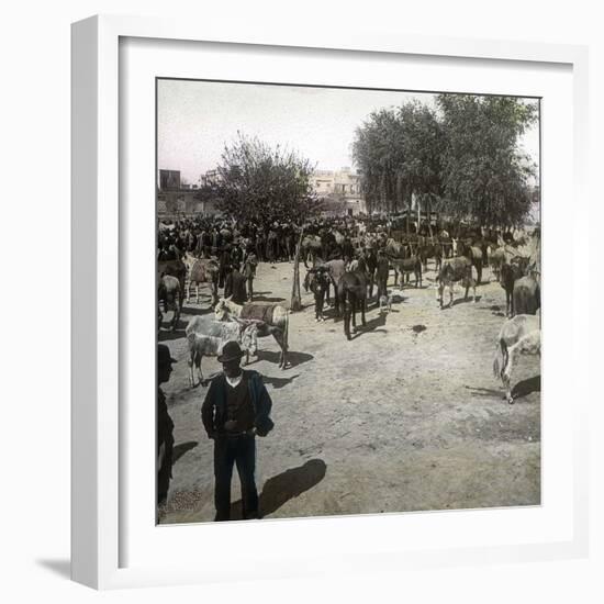 Murcia (Spain), the Fair, Circa 1885-1890-Leon, Levy et Fils-Framed Photographic Print