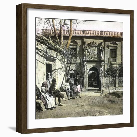 Murcia (Spain), the Huerto (Fruit and Vegetable Garden) of Las Bombas (Late XVIIth Century)-Leon, Levy et Fils-Framed Photographic Print