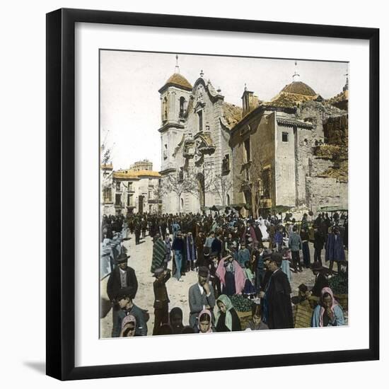 Murcia (Spain), the Pilgrimage of Saint Blas, Circa 1885-1890-Leon, Levy et Fils-Framed Photographic Print