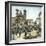 Murcia (Spain), the Square and the Santo Domigo Church (1543-1742) on a Market Day, Circa 1885-1890-Leon, Levy et Fils-Framed Photographic Print