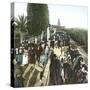 Murcie (Spain), the Paseo Del Malecon, Circa 1885-1890-Leon, Levy et Fils-Stretched Canvas