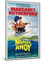 Murder Ahoy, Margaret Rutherford, 1964-null-Mounted Art Print