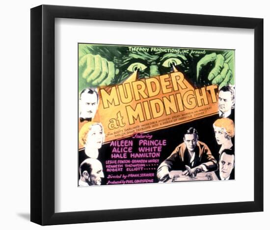 Murder At Midnight - 1931-null-Framed Giclee Print