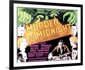 Murder At Midnight - 1931-null-Framed Giclee Print