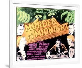 Murder At Midnight - 1931-null-Framed Giclee Print