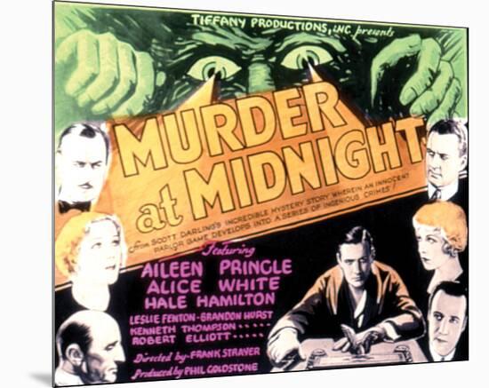 Murder At Midnight - 1931-null-Mounted Giclee Print