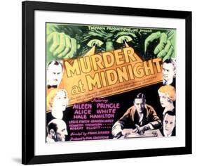 Murder At Midnight - 1931-null-Framed Giclee Print