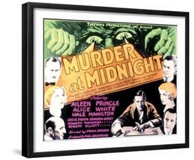 Murder At Midnight - 1931-null-Framed Giclee Print