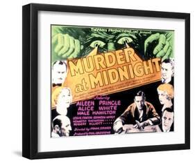 Murder At Midnight - 1931-null-Framed Giclee Print