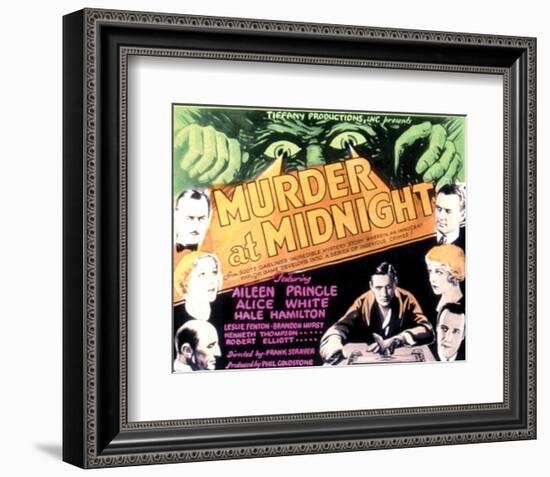 Murder At Midnight - 1931-null-Framed Giclee Print