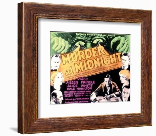 Murder At Midnight - 1931-null-Framed Giclee Print