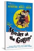 Murder at the Gallop, Margaret Rutherford, Robert Morley, 1963-null-Stretched Canvas