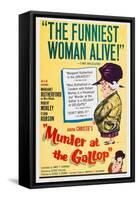 Murder at the Gallop-null-Framed Stretched Canvas