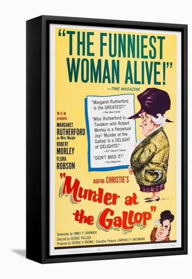 Murder at the Gallop-null-Framed Stretched Canvas