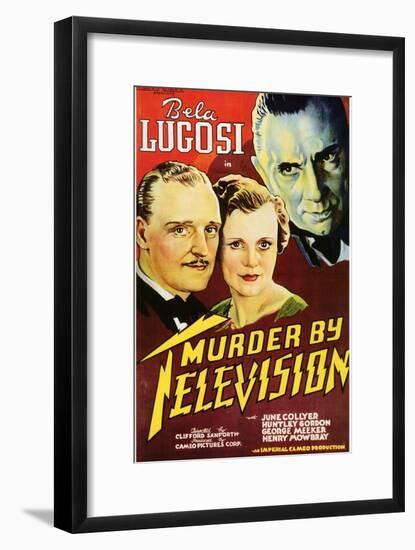 Murder By Television, 1935-null-Framed Art Print