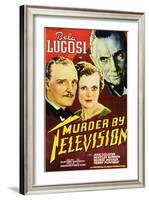 Murder By Television, 1935-null-Framed Art Print