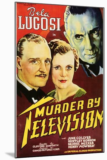 Murder By Television, 1935-null-Mounted Art Print