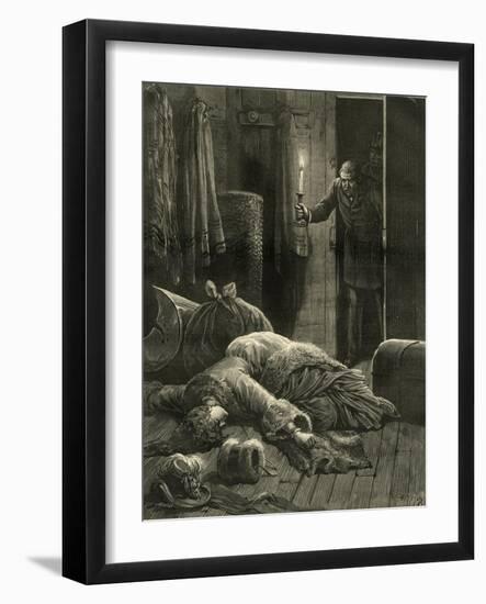 Murder, Finding Body, 1885-Henry Meyer-Framed Art Print
