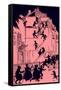 'Murder in the Rue Morgue' by Edgar Allan Poe-Arthur Rackham-Framed Stretched Canvas