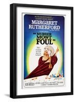 Murder Most Foul, Margaret Rutherford, 1964-null-Framed Art Print