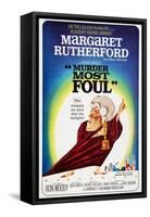 Murder Most Foul, Margaret Rutherford, 1964-null-Framed Stretched Canvas