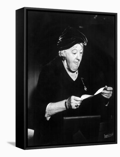 Murder Most Foul, Margaret Rutherford, 1965-null-Framed Stretched Canvas