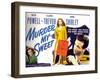 Murder My Sweet, 1944-null-Framed Art Print