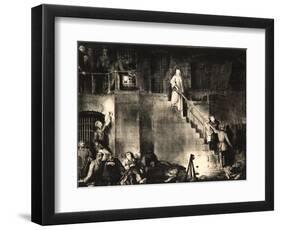 Murder of Edith Cavell, 1918-George Wesley Bellows-Framed Giclee Print