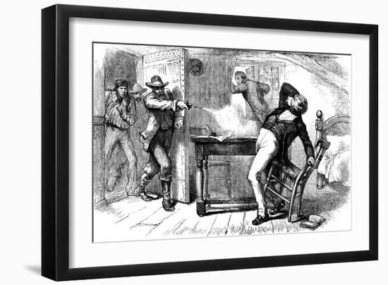 Murder of Joseph and Hyrum Smith, 1844-null-Framed Giclee Print