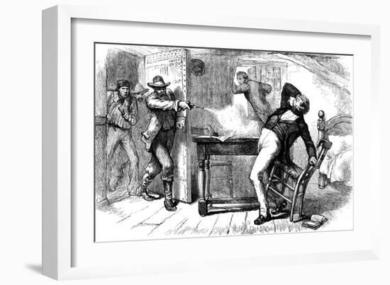 Murder of Joseph and Hyrum Smith, 1844-null-Framed Giclee Print